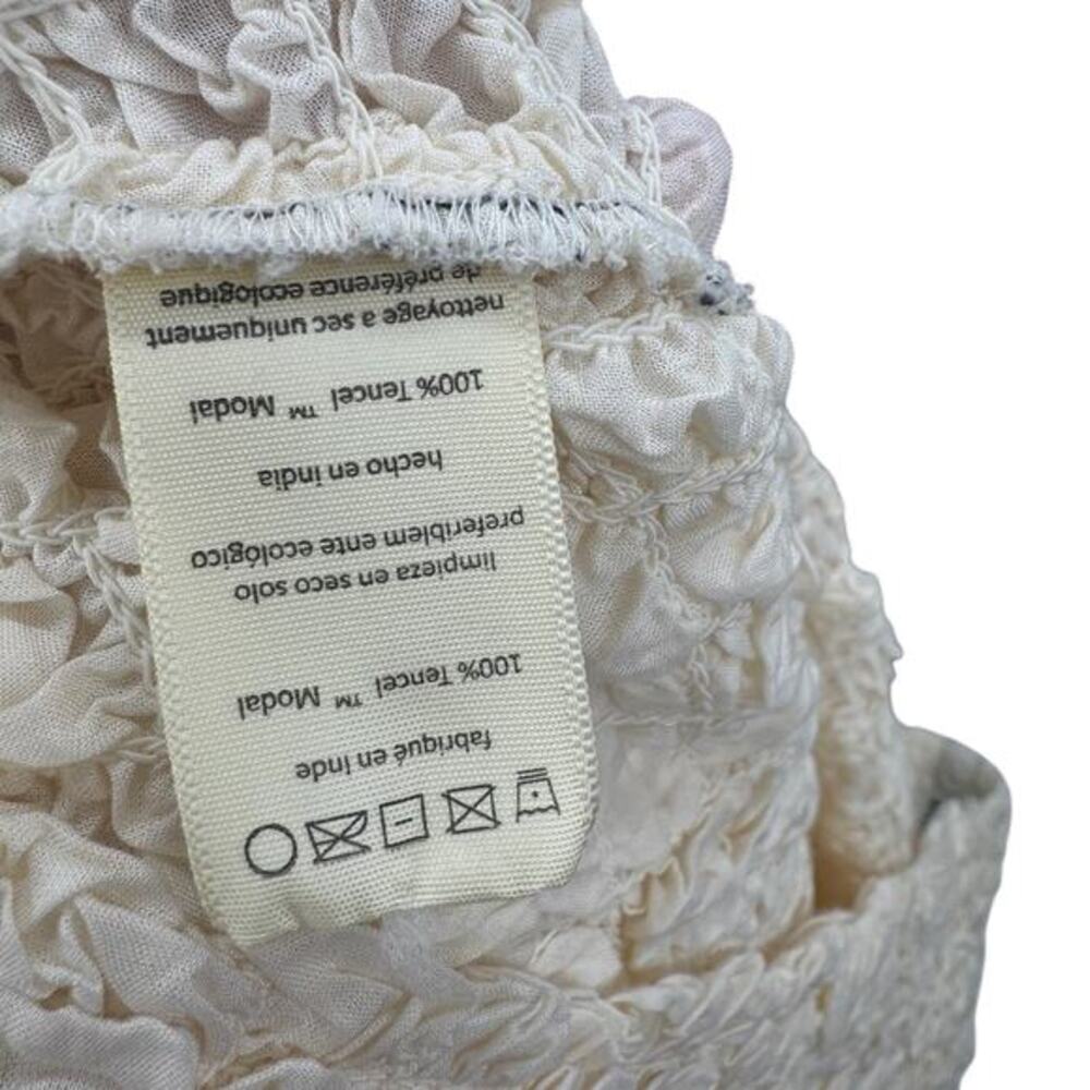 Mara Hoffman The Amy Popcorn Bodycon Midi Dress Black and White Size XL‎ - Picture 12 of 15